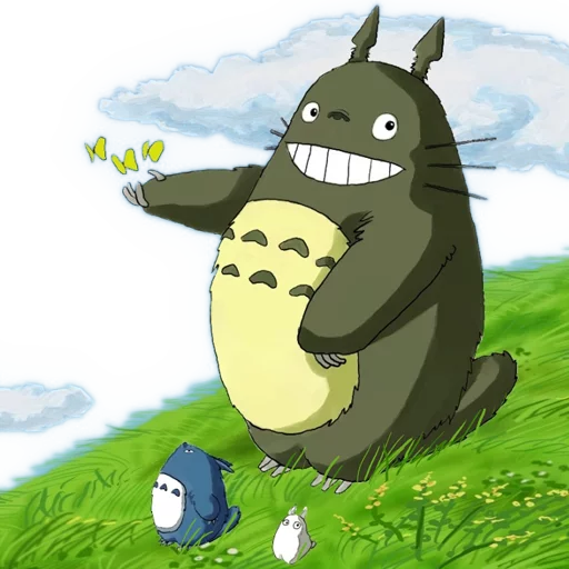 🌾 Стикер «Tonari no Totoro» для Telegram