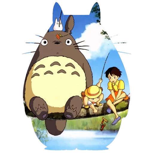 🎣 Стикер «Tonari no Totoro» для Telegram