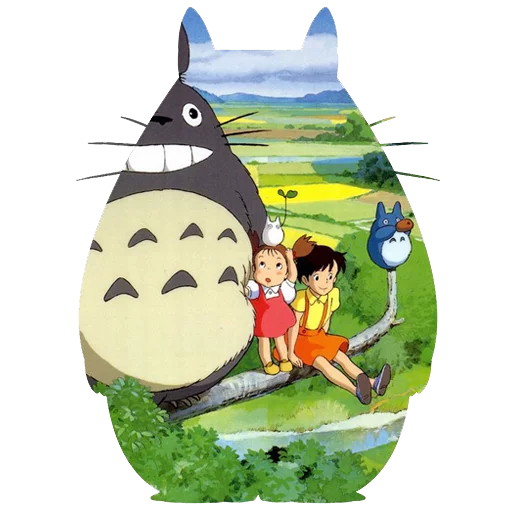 🌅 Стикер «Tonari no Totoro» для Telegram