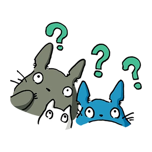 😟 Стикер «Tottoro Style» для Telegram