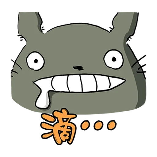 😜 Стикер «Tottoro Style» для Telegram