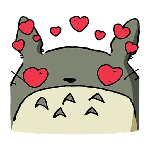 🤪 Стикер «Tottoro Style» для Telegram