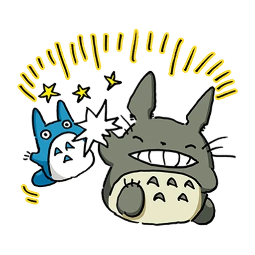 🥰 Стикер «Tottoro Style» для Telegram