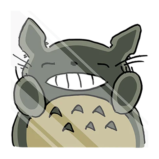 🤩 Стикер «Tottoro Style» для Telegram