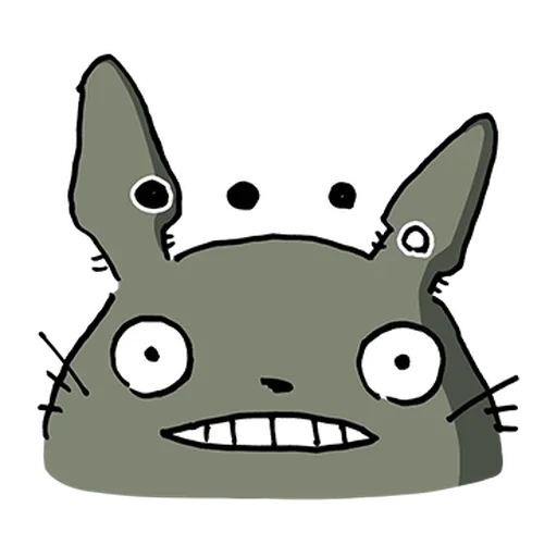🤩 Стикер «Tottoro Style» для Telegram