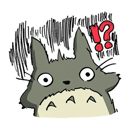 😫 Стикер «Tottoro Style» для Telegram