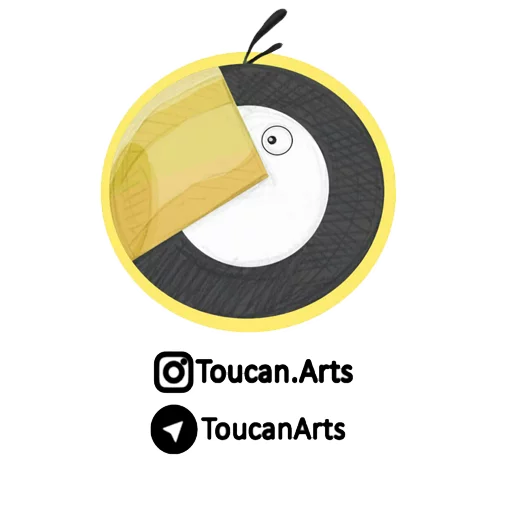 📝 Стикер «Toucan_family» для Telegram