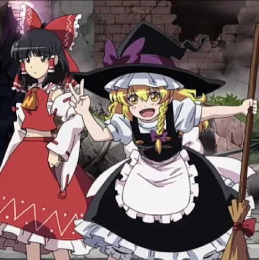 Стикерпак Touhou Screenshots of Phantasm для Telegram