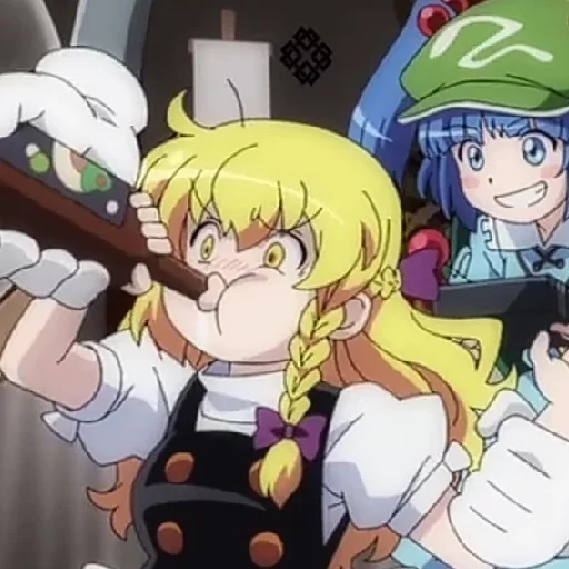 🍾 Стикер «Touhou Screenshots of Phantasm» для Telegram