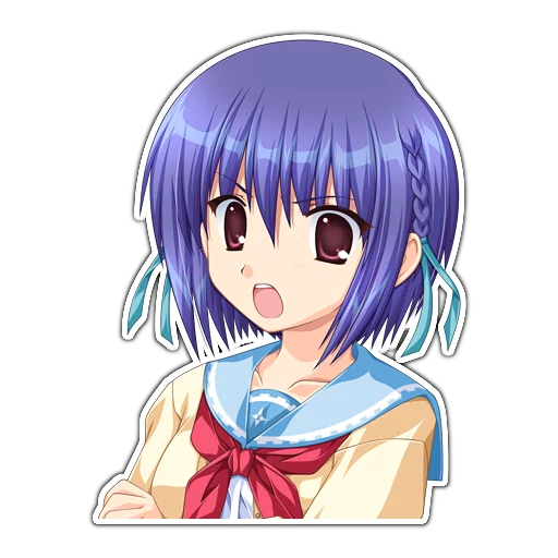 😡 Стикер «Touka reactions» для Telegram