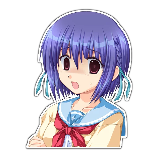 😨 Стикер «Touka reactions» для Telegram