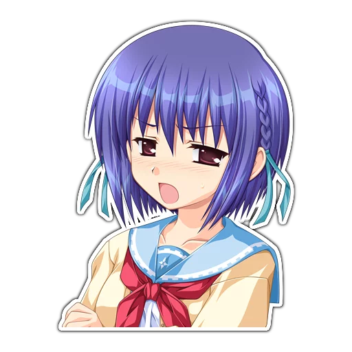 😩 Стикер «Touka reactions» для Telegram