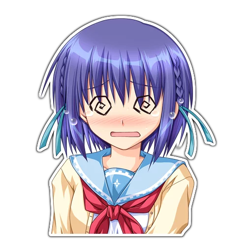 😳 Стикер «Touka reactions» для Telegram