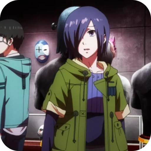🙂 Стикер «Touka Kirishima» для Telegram
