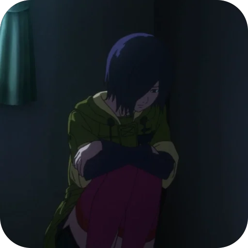 😕 Стикер «Touka Kirishima» для Telegram