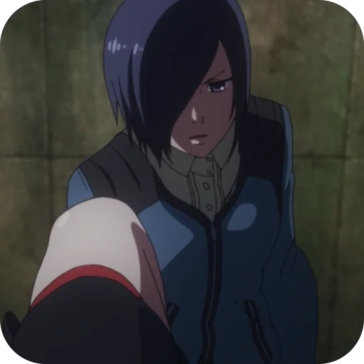 😡 Стикер «Touka Kirishima» для Telegram