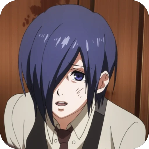 😟 Стикер «Touka Kirishima» для Telegram