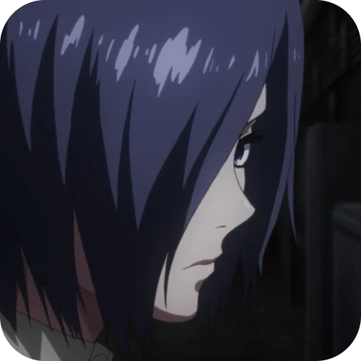😕 Стикер «Touka Kirishima» для Telegram