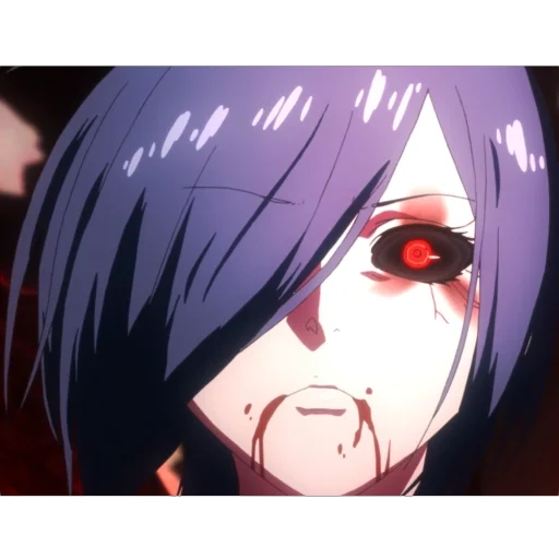 😟 Стикер «Touka Kirishima» для Telegram