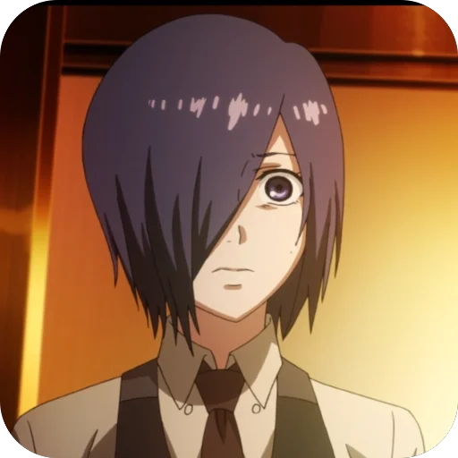 😐 Стикер «Touka Kirishima» для Telegram