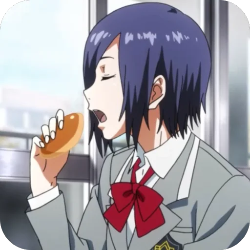 ☺️ Стикер «Touka Kirishima» для Telegram