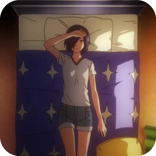 😐 Стикер «Touka Kirishima» для Telegram