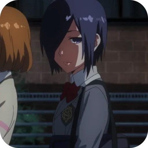 😐 Стикер «Touka Kirishima» для Telegram