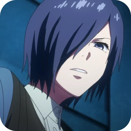 😠 Стикер «Touka Kirishima» для Telegram