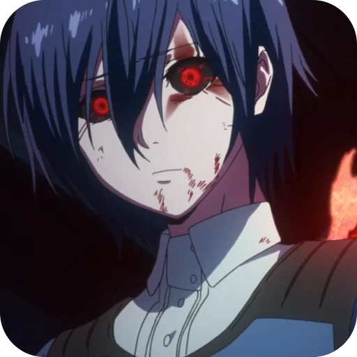 😟 Стикер «Touka Kirishima» для Telegram