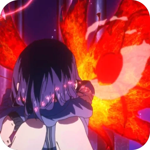 😔 Стикер «Touka Kirishima» для Telegram