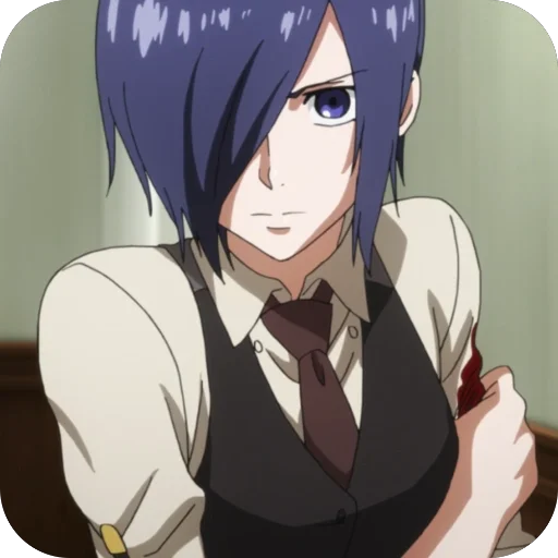 😠 Стикер «Touka Kirishima» для Telegram