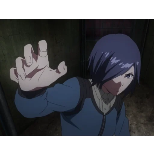 😠 Стикер «Touka Kirishima» для Telegram