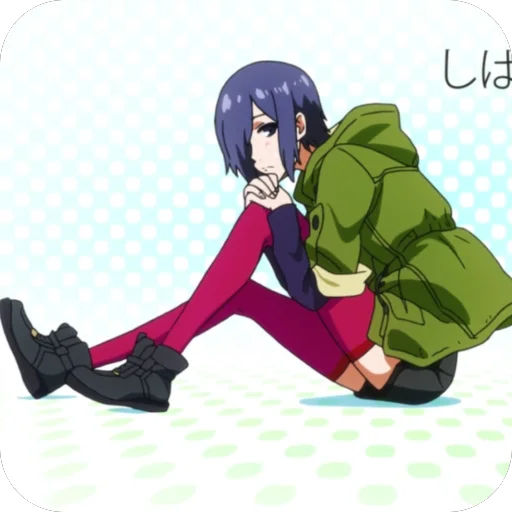 😏 Стикер «Touka Kirishima» для Telegram