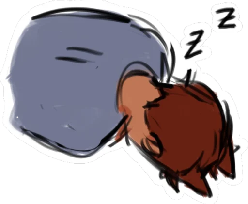 😴 Стикер «ВРИ» для Telegram
