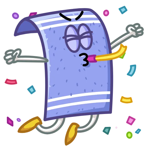 🥳 Стикер «Towelie» для Telegram