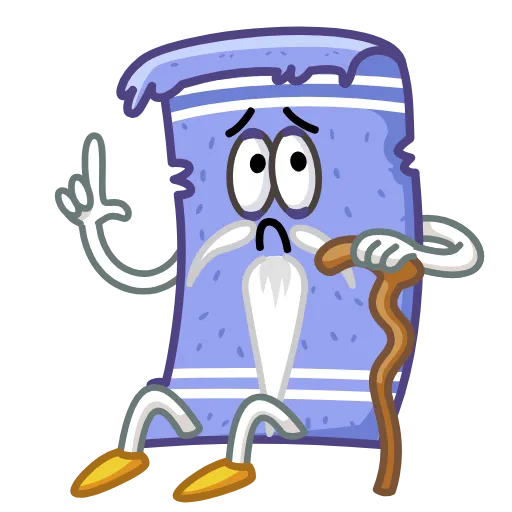 ☝️ Стикер «Towelie» для Telegram