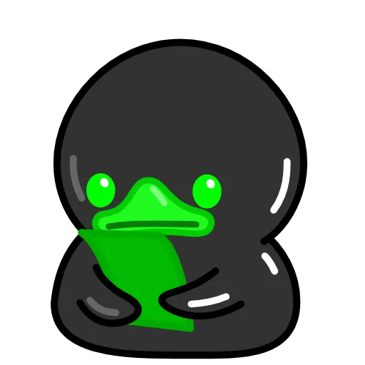 🤐 Стикер «Toxic Duck Токсичный Утя» для Telegram