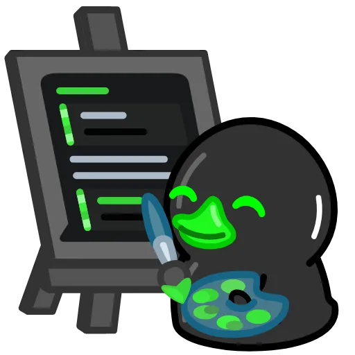 🎨 Стикер «Toxic Duck Токсичный Утя» для Telegram