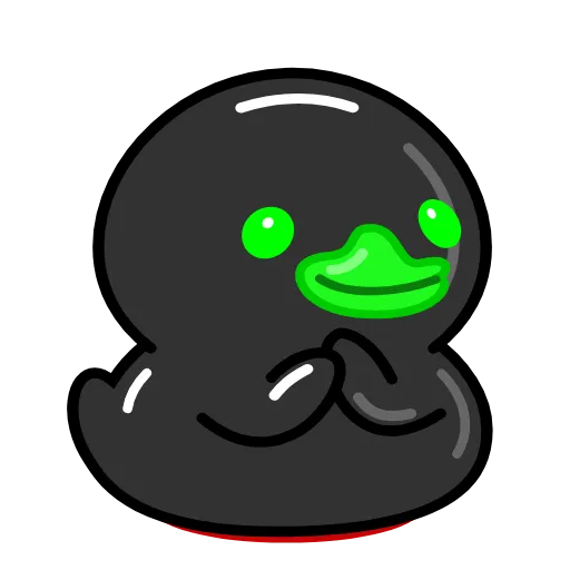 🙂 Стикер «Toxic Duck Токсичный Утя» для Telegram