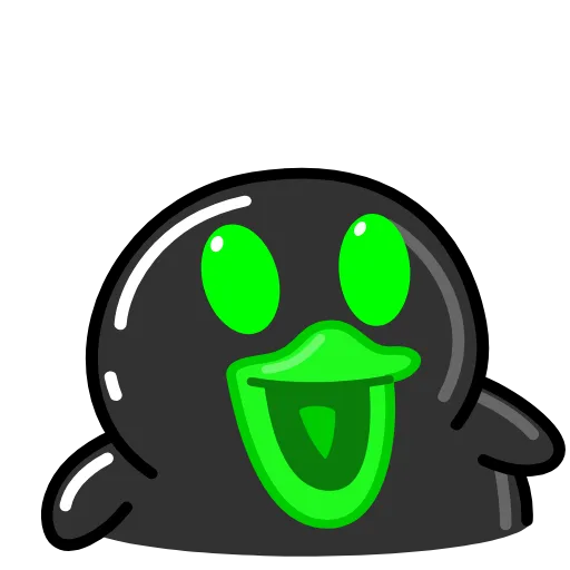 😀 Стикер «Toxic Duck Токсичный Утя» для Telegram