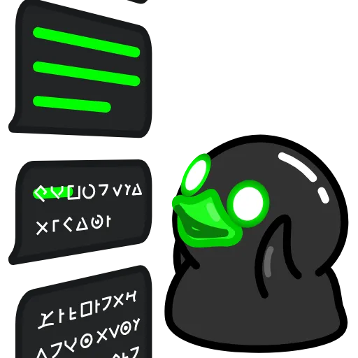 🔦 Стикер «Toxic Duck Токсичный Утя» для Telegram