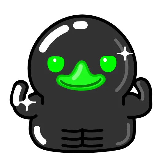💪 Стикер «Toxic Duck Токсичный Утя» для Telegram