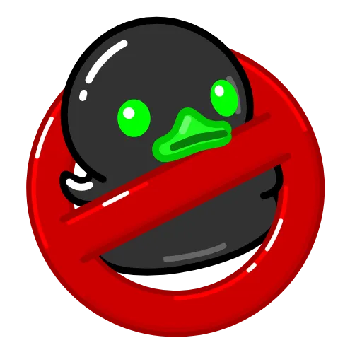 😦 Стикер «Toxic Duck Токсичный Утя» для Telegram