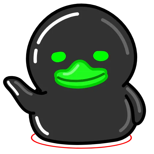 ☺️ Стикер «Toxic Duck Токсичный Утя» для Telegram