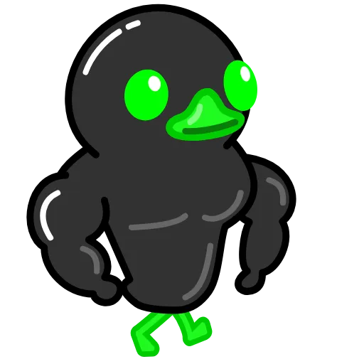 🚶‍♂️ Стикер «Toxic Duck Токсичный Утя» для Telegram