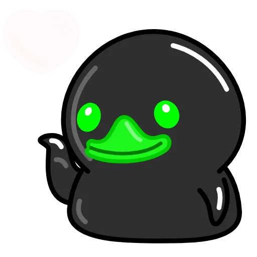 😉 Стикер «Toxic Duck Токсичный Утя» для Telegram