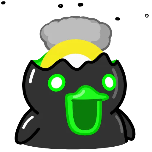 🤯 Стикер «Toxic Duck Токсичный Утя» для Telegram