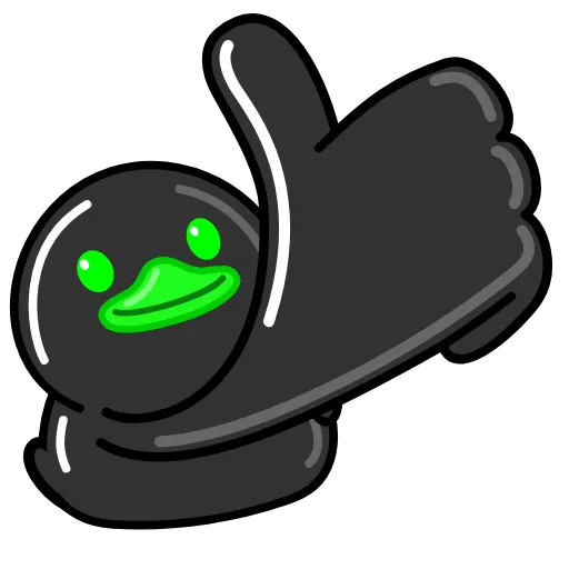 🙂 Стикер «Toxic Duck Токсичный Утя» для Telegram
