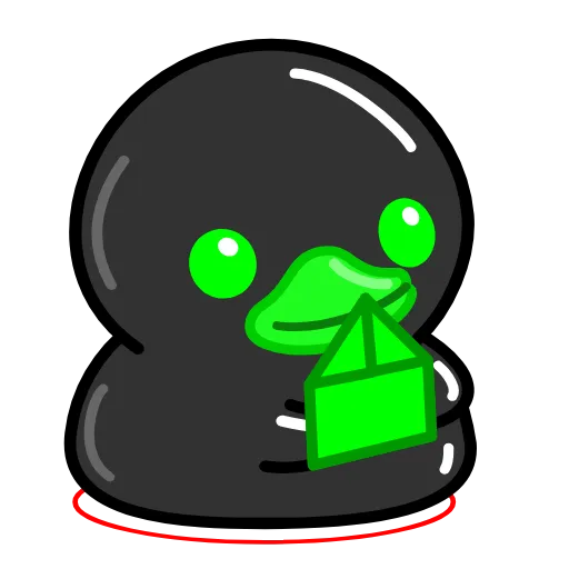Стикерпак Toxic Duck Токсичный Утя для Telegram
