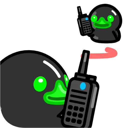 🎙 Стикер «Toxic Duck Токсичный Утя» для Telegram